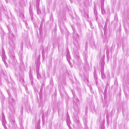 Abstract pattern with diagonal brush strokes in shades of pink and white, creating a dynamic, textured appearance.