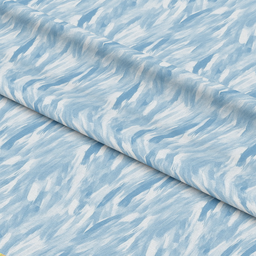 Watercolor Brush Strokes Pattern 66 Quilting Cotton Fabric