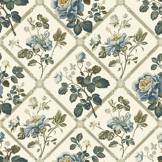 Seraphinas Victorian Roses Pattern 2 Quilting Cotton Fabric