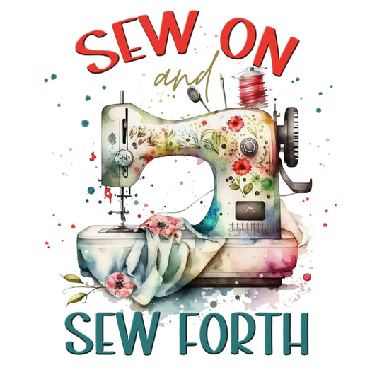 Sew On & Sew Forth Floral Fabric Panel