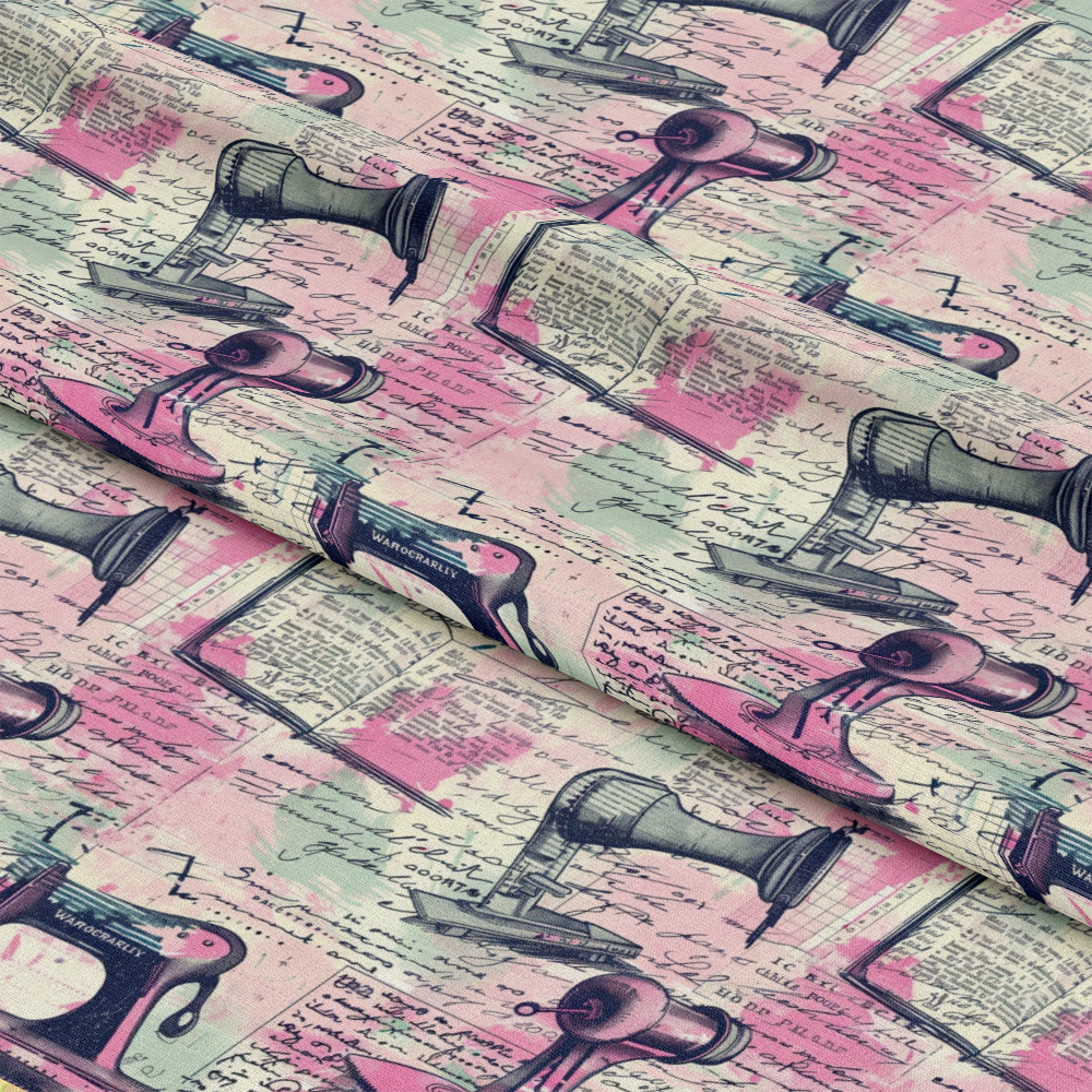 Sewing Journal Pattern 5 Quilting Cotton Fabric