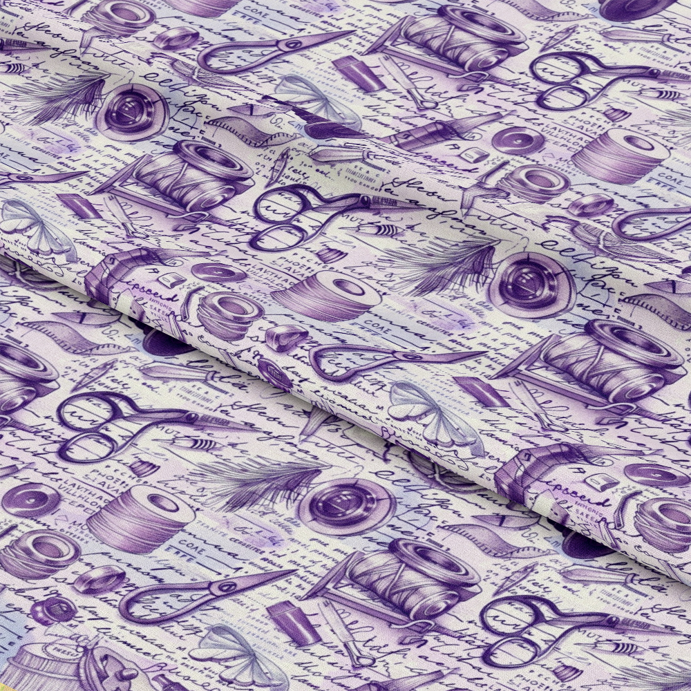 Sewing Journal Pattern 8 Quilting Cotton Fabric