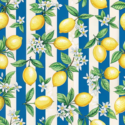 Sicilian Summer Pattern 2 Quilting Cotton Fabric
