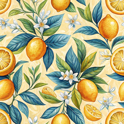 Sicilian Summer Pattern 9 Quilting Cotton Fabric