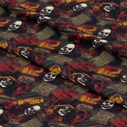 Sinister Sideshow Pattern 4 Quilting Cotton Fabric