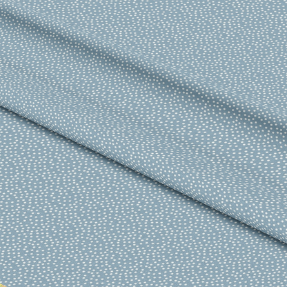 - Soft Winter Charm Pattern 16 Quilting Cotton Fabric
- light blue background
- white small dot motif
- dotted design
- textile material
- sewing craft fabric
- smooth cotton texture
- subtle print
- light tone fabric
- crafting textile