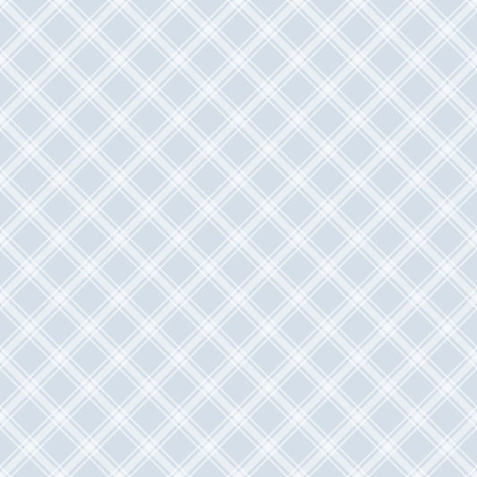 Light blue and white diagonal crisscross pattern on a plain background.