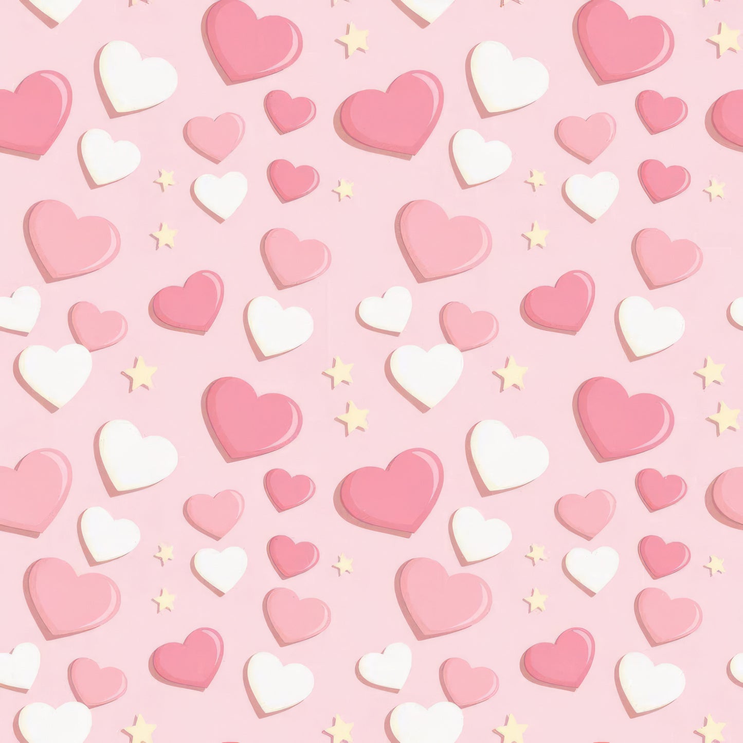 Soft Pink Baby Girl Pattern 4 Quilting Cotton Fabric