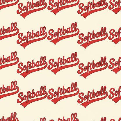 Softball Champions Pattern 5 Quilting Cotton Fabric