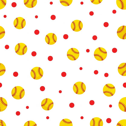 Softball Champions Pattern 6 Quilting Cotton Fabric