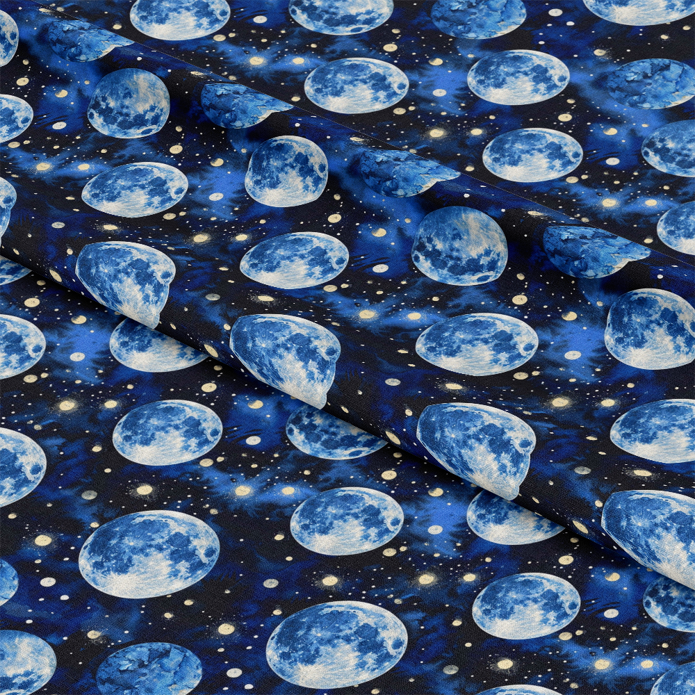 Solar System Pattern 19 Quilting Cotton Fabric