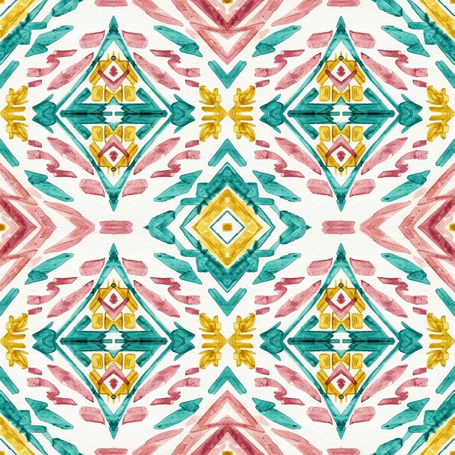 Southwest Aztec Tribal Pattern 11 Quilting Cotton Fabric
