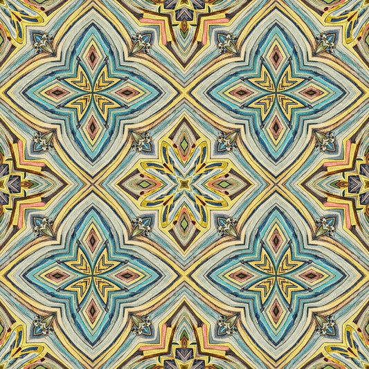 Southwest Aztec Tribal Pattern 14 Quilting Cotton Fabric