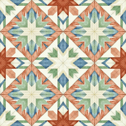 Southwest Aztec Tribal Pattern 17 Quilting Cotton Fabric