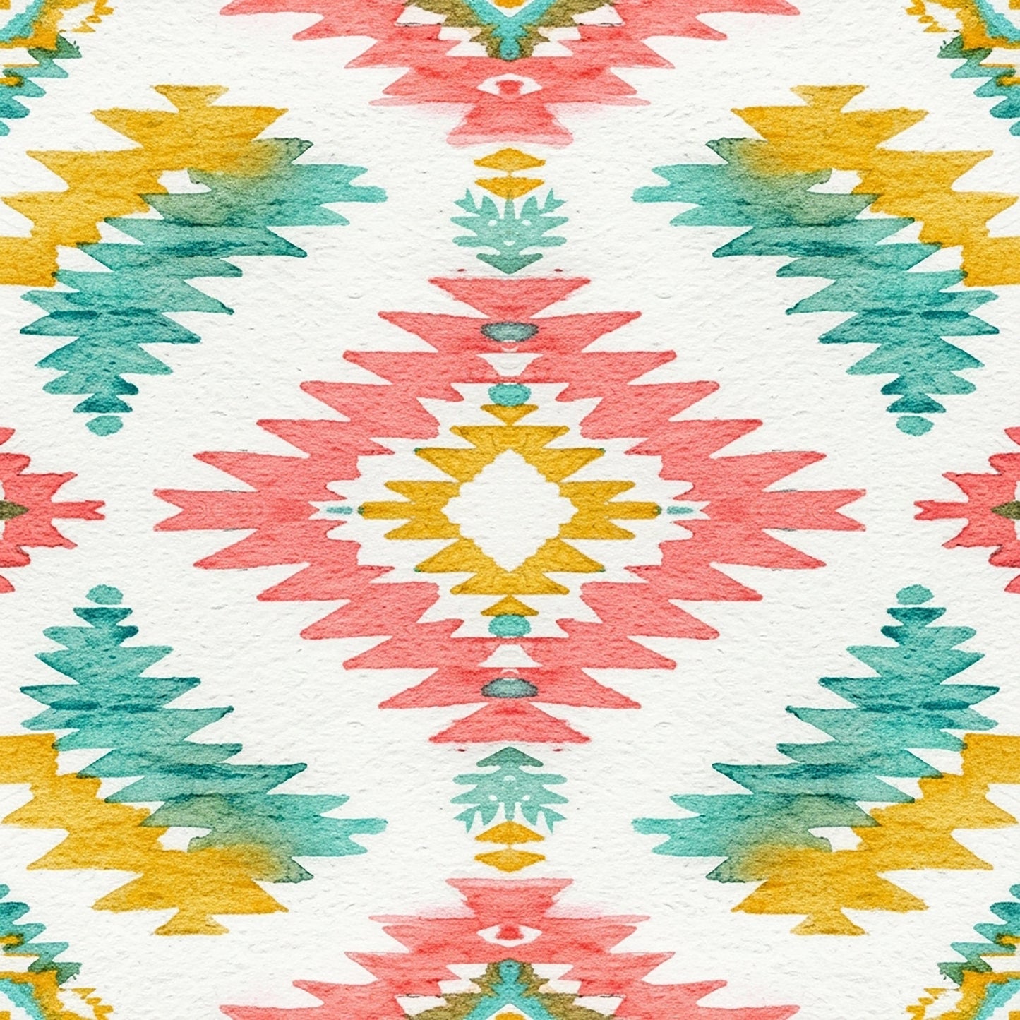 Southwest Aztec Tribal Pattern 18 Quilting Cotton Fabric