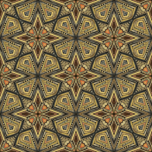 Southwest Aztec Tribal Pattern 19 Quilting Cotton Fabric