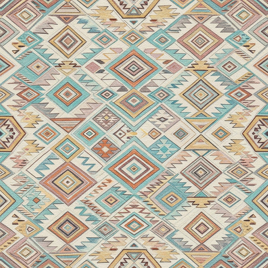Southwest Aztec Tribal Pattern 20 Quilting Cotton Fabric