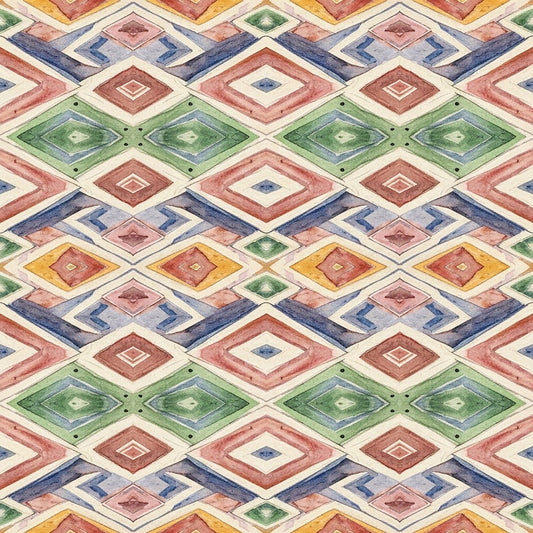 Southwest Aztec Tribal Pattern 24 Quilting Cotton Fabric