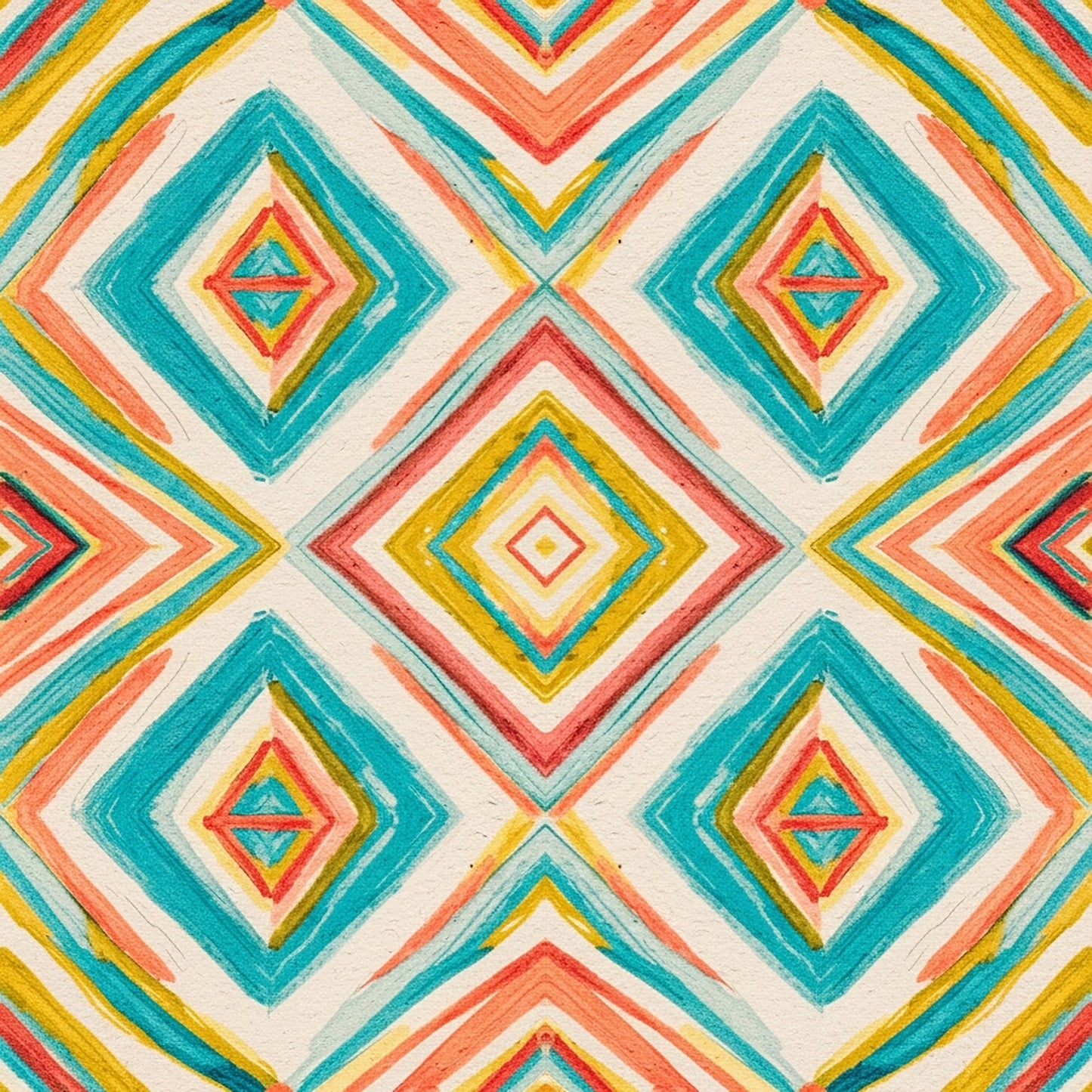 Southwest Aztec Tribal Pattern 6 Quilting Cotton Fabric