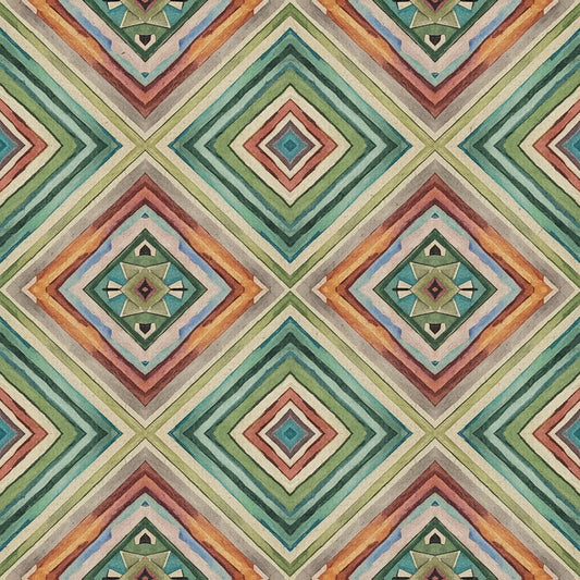 Southwest Aztec Tribal Pattern 8 Quilting Cotton Fabric