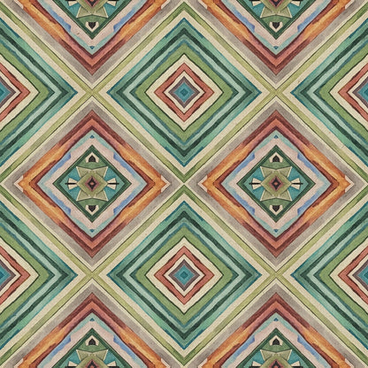 Southwest Aztec Tribal Pattern 8 Quilting Cotton Fabric