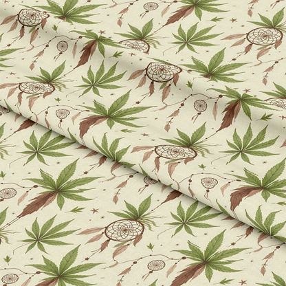 Southwestern Cannabis Pattern 3 Quilting Cotton Fabric