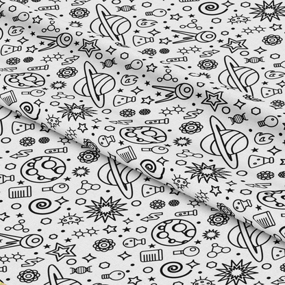 Space Science Pattern 1 Quilting Cotton Fabric