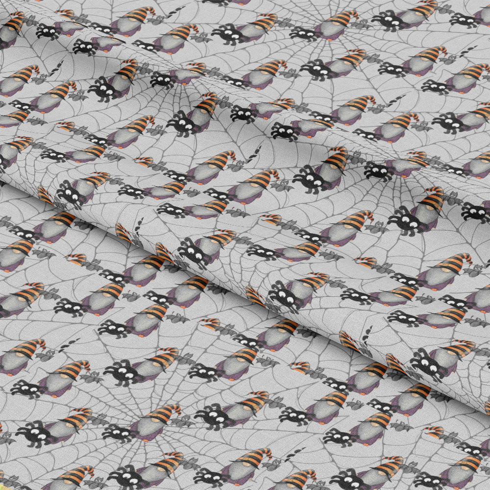 Spooky Gnomes Pattern 3 Quilting Cotton Fabric