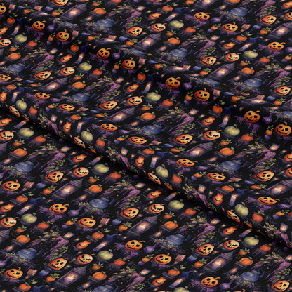 Spooky Season Pattern 18 Quilting Cotton Fabric