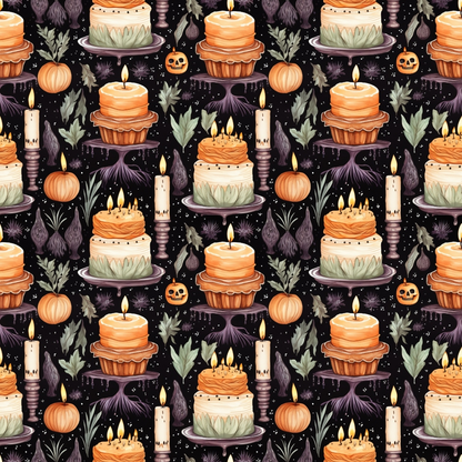 Spooky Season Pattern 19 Quilting Cotton Fabric