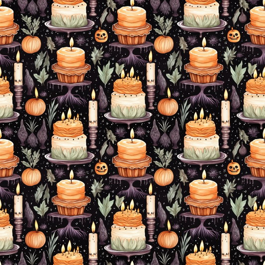 Spooky Season Pattern 19 Quilting Cotton Fabric