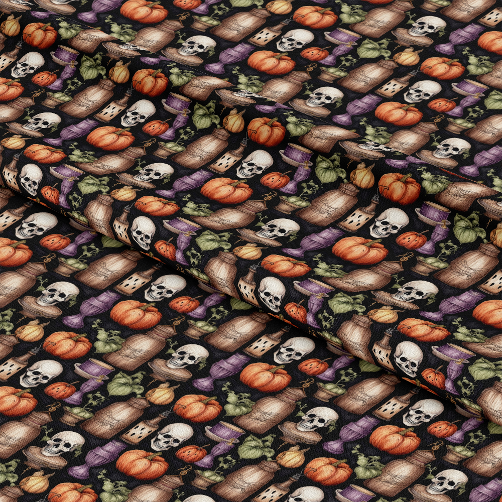 Spooky Season Pattern 9 Quilting Cotton Fabric