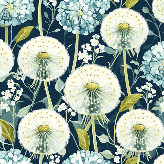 Spring Dandelions Pattern 13 Quilting Cotton Fabric