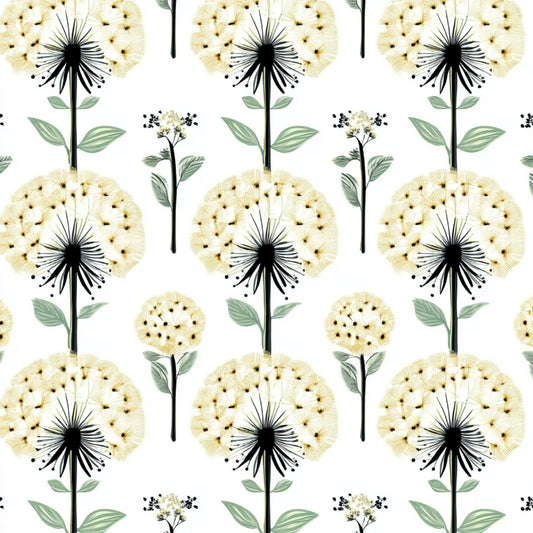 Spring Dandelions Pattern 16 Quilting Cotton Fabric