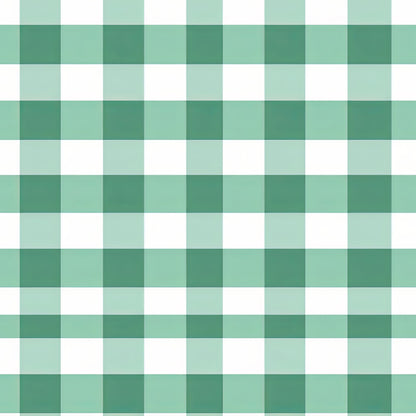 Spring Floral Plaid Pattern 15 Quilting Cotton Fabric