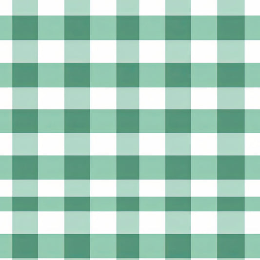 Spring Floral Plaid Pattern 15 Quilting Cotton Fabric