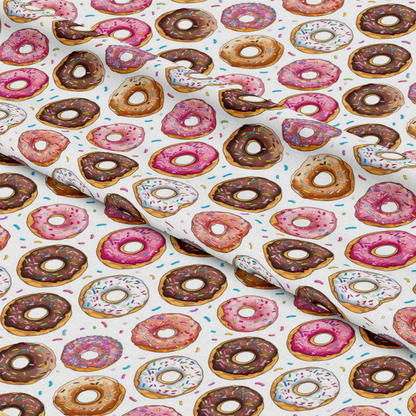 Sprinkle Donuts Pattern 1 Quilting Cotton Fabric