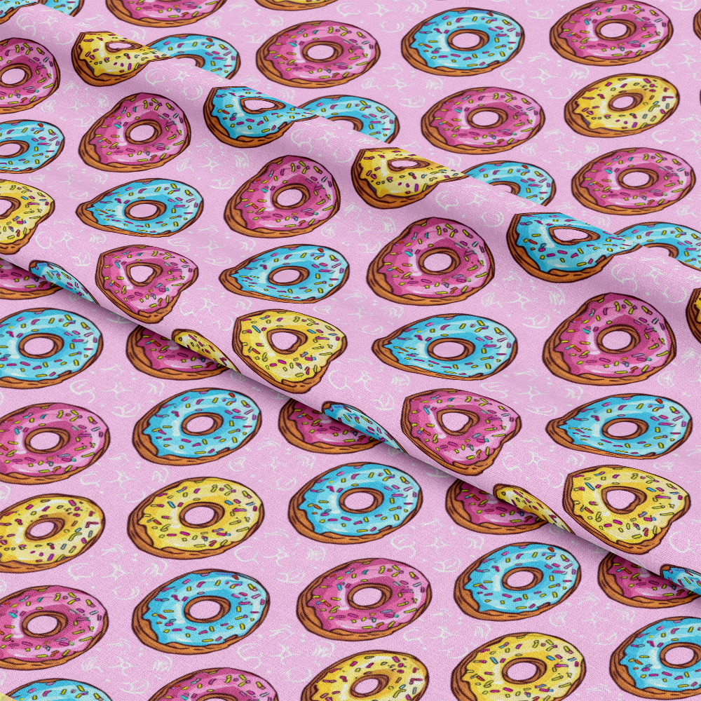 Sprinkle Donuts Pattern 3 Quilting Cotton Fabric