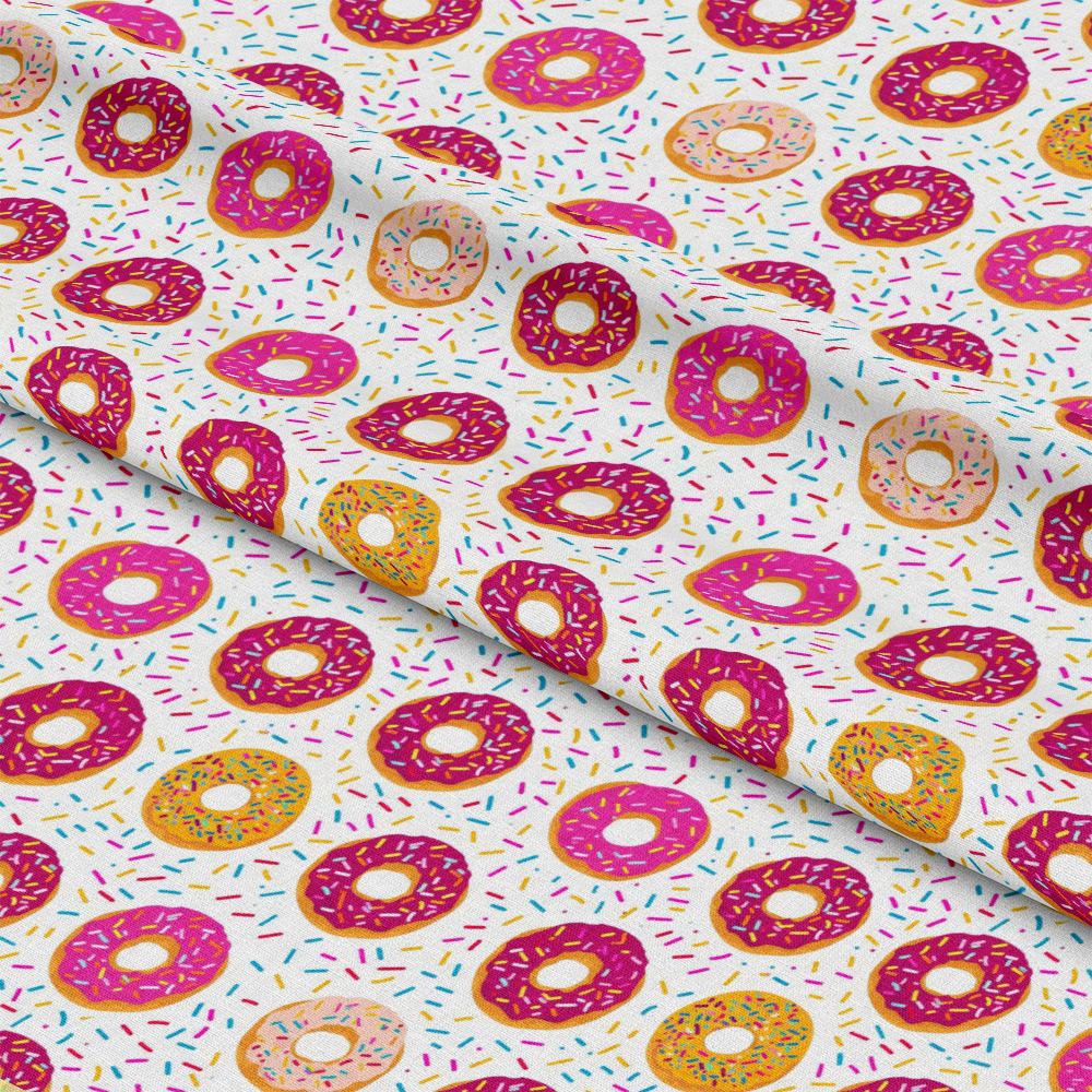 Sprinkle Donuts Pattern 5 Quilting Cotton Fabric