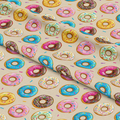 Sprinkle Donuts Pattern 6 Quilting Cotton Fabric