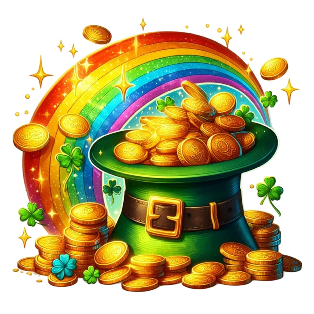 St. Patrick's Day Elements Fabric Panel 15