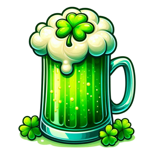 St. Patrick's Day Elements Fabric Panel 16