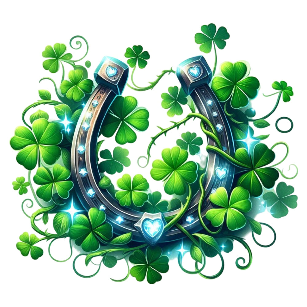 St. Patrick's Day Elements Fabric Panel 21