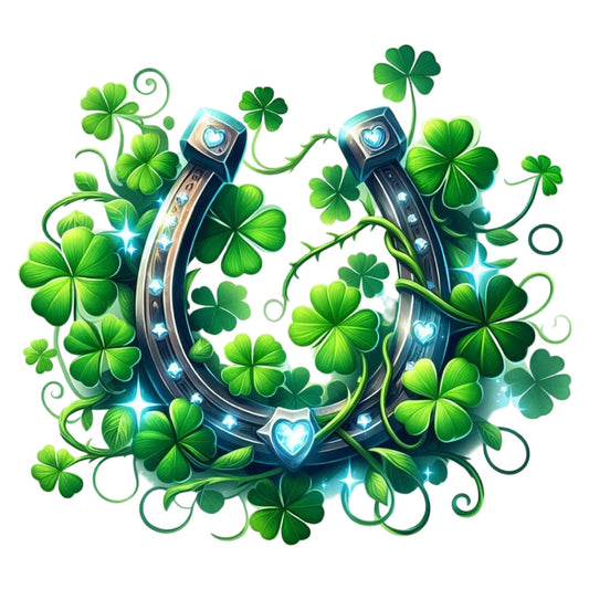 St. Patrick's Day Elements Fabric Panel 21