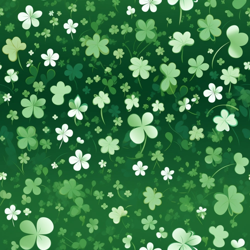 St. Patrick's Day Glam Pattern 11 Quilting Cotton Fabric