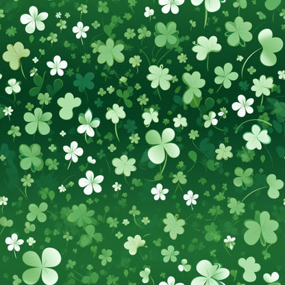 St. Patrick's Day Glam Pattern 11 Quilting Cotton Fabric