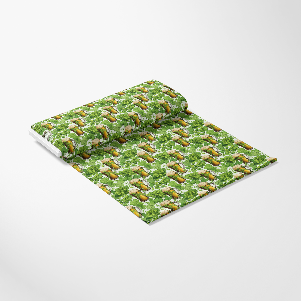 St. Patrick's Day Glam Pattern 16 Quilting Cotton Fabric