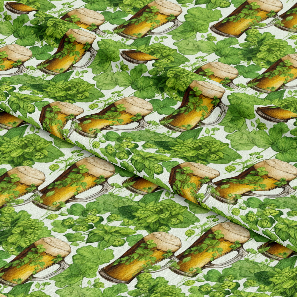 St. Patrick's Day Glam Pattern 16 Quilting Cotton Fabric