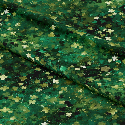 St. Patrick's Day Glam Pattern 18 Quilting Cotton Fabric