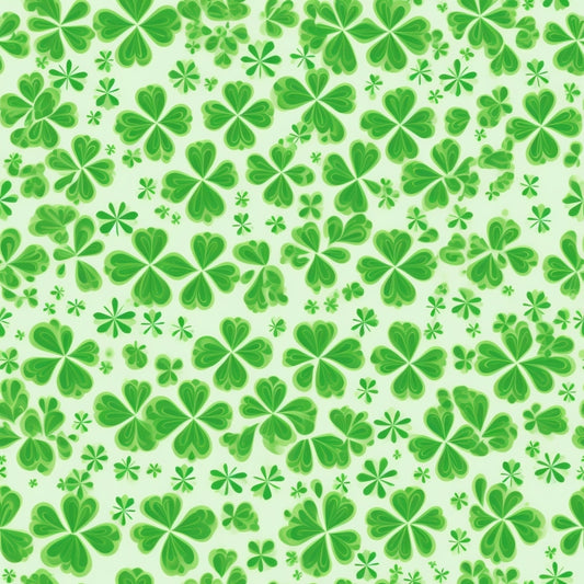 St. Patrick's Day Glam Pattern 7 Quilting Cotton Fabric